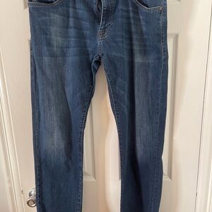 Mavi Men's Blue Straight Jeans